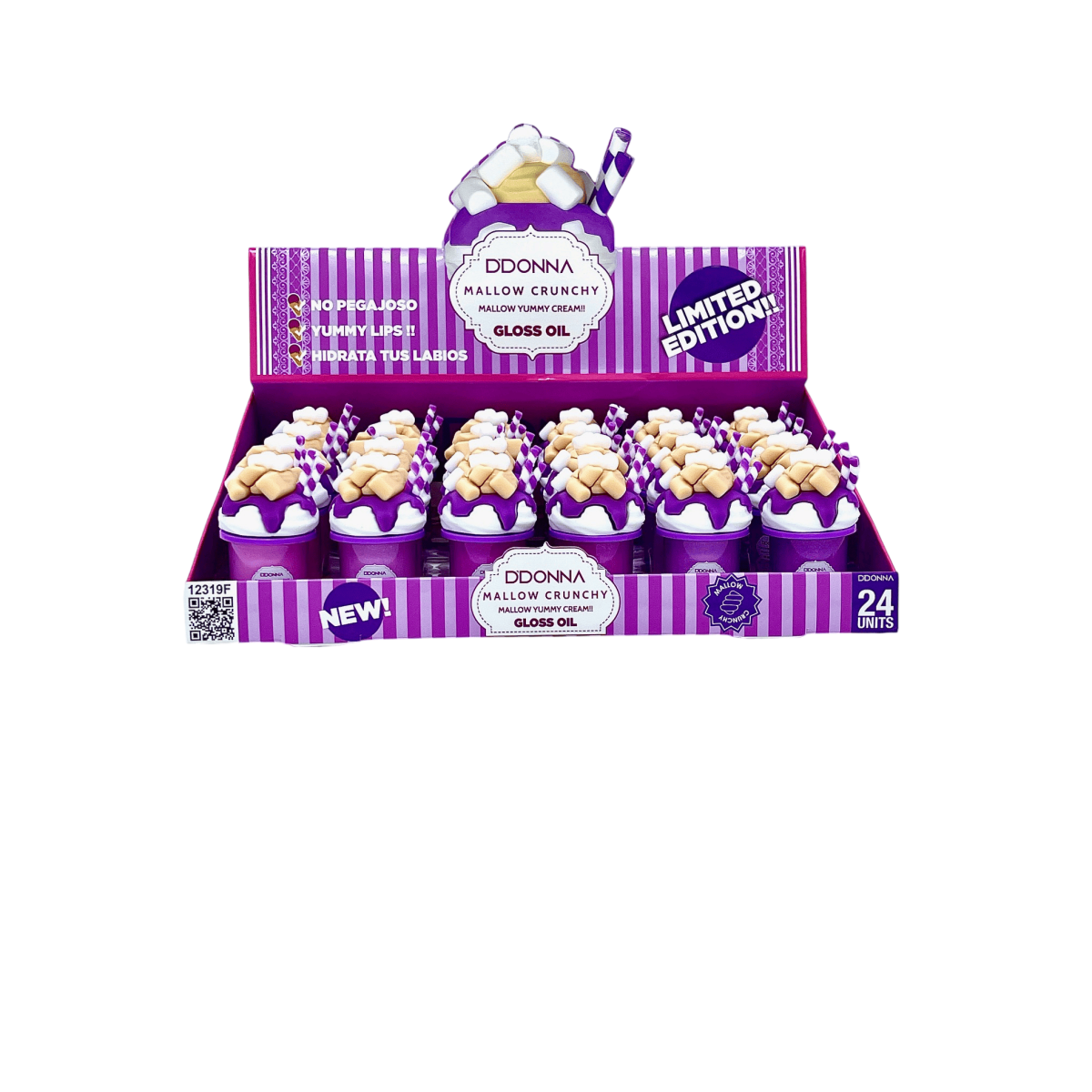 Lip Gloss Mallow Crunchy Yummy Cream
