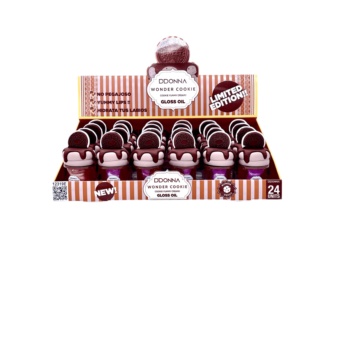 Lip Gloss Cookie Yummy Cream