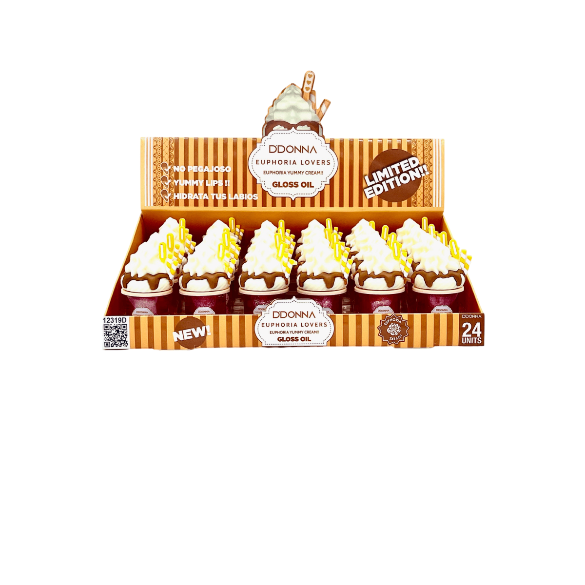 Lip Gloss Euphoria Lovers Yummy Cream
