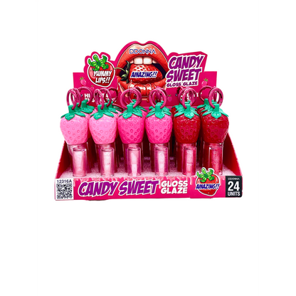Lip Gloss Fresa Candy Sweet D'donna