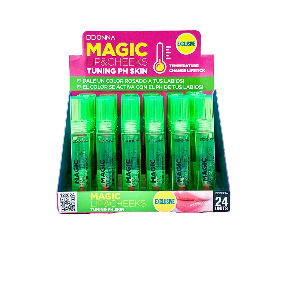 BRILLO DE LABIOS MAGICO PH Y TEMPERATURA - Magic Tuning PH Lip Gloss - D'DONNA