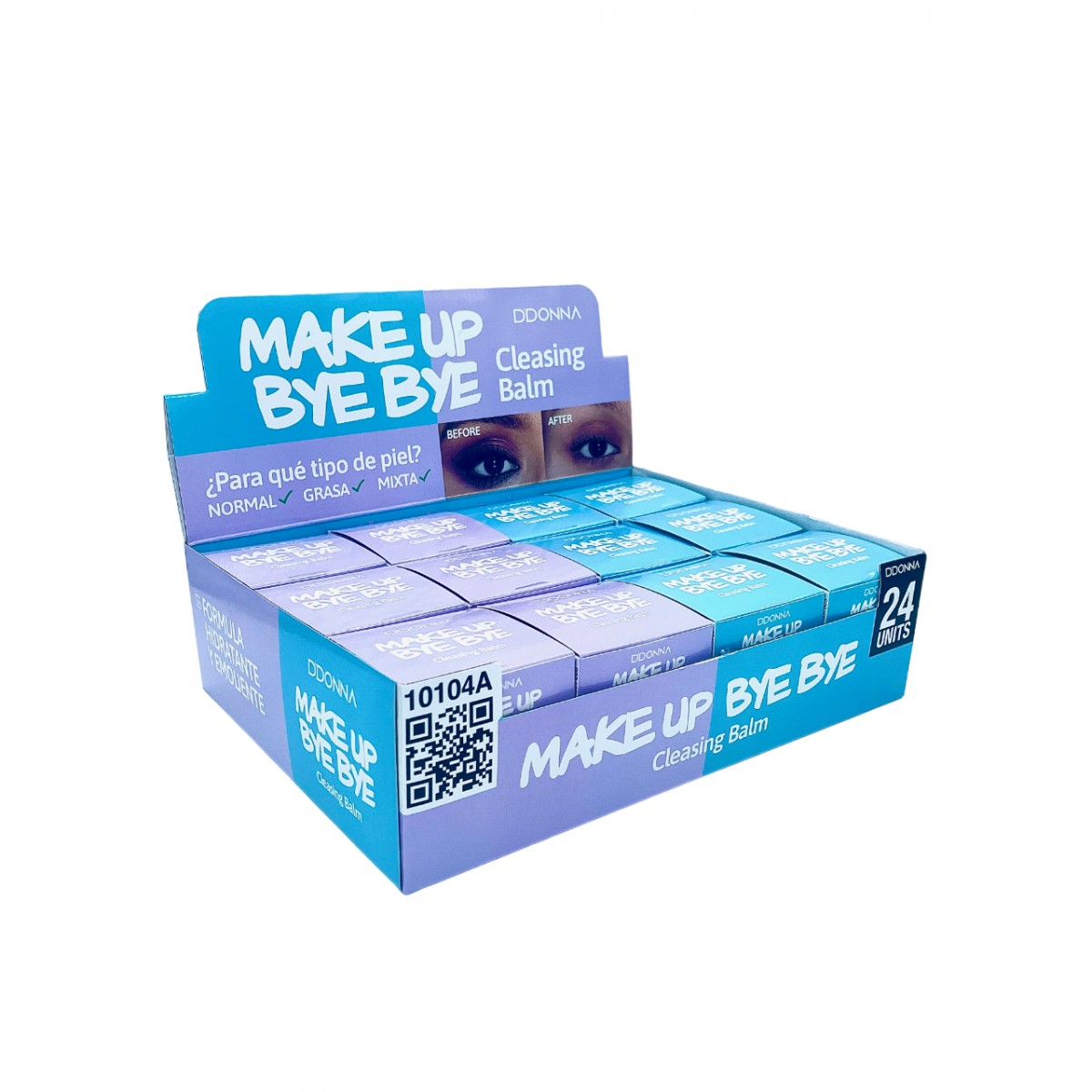 BÁLSAMO DESMAQUILLANTE 3 en 1 - Make Up Bye Bye Remover - D'DONNA