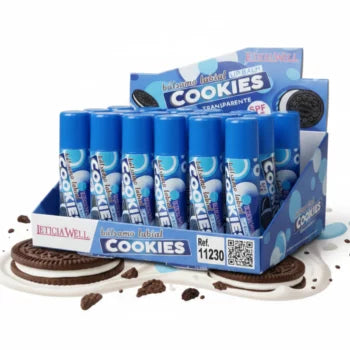 Bálsamo labial “Cookies” – Leticia Well (FPS 15)