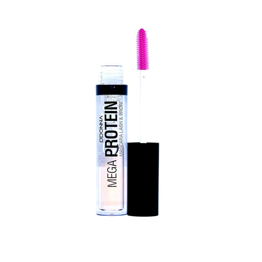 Máscara pestañas y cejas Mega Protein Transparente Hidratante - Ddonna