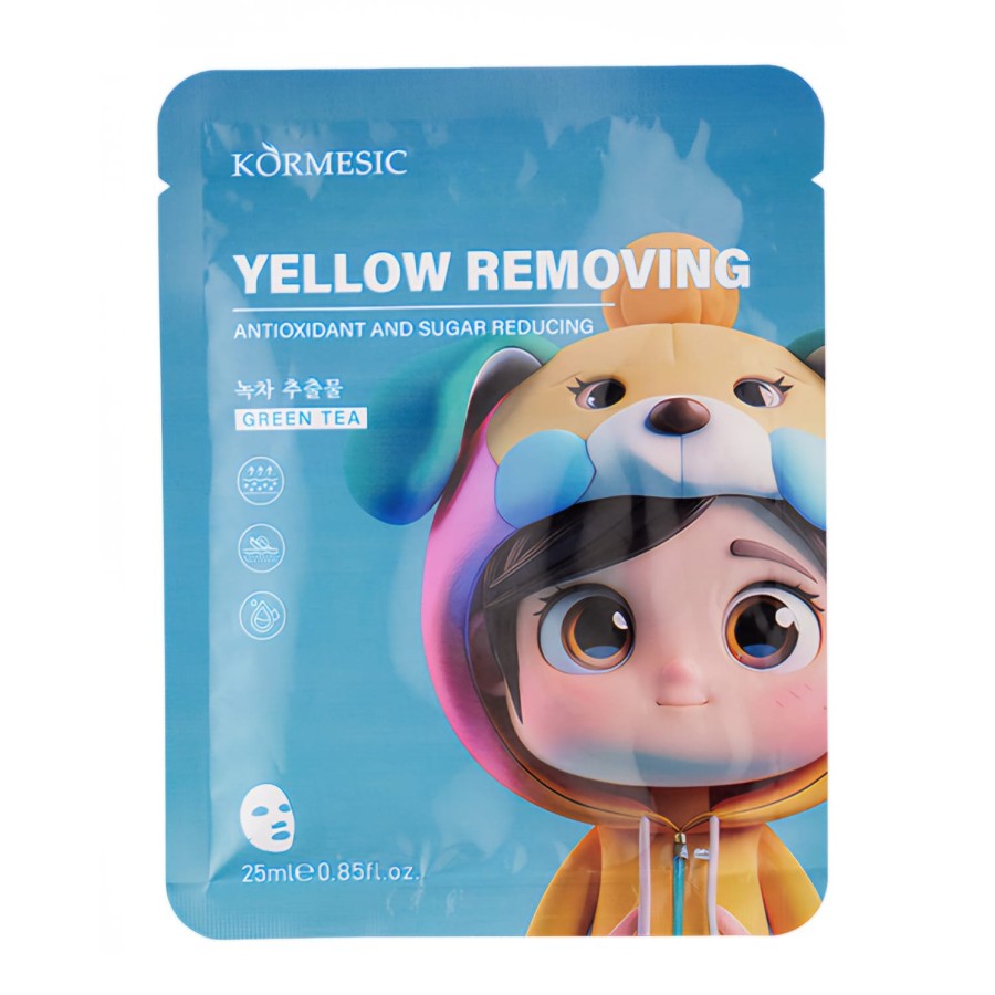 MASCARILLA COREANA ANTIOXIDANTE Y REDUCTOR DE AZUCAR 25ML