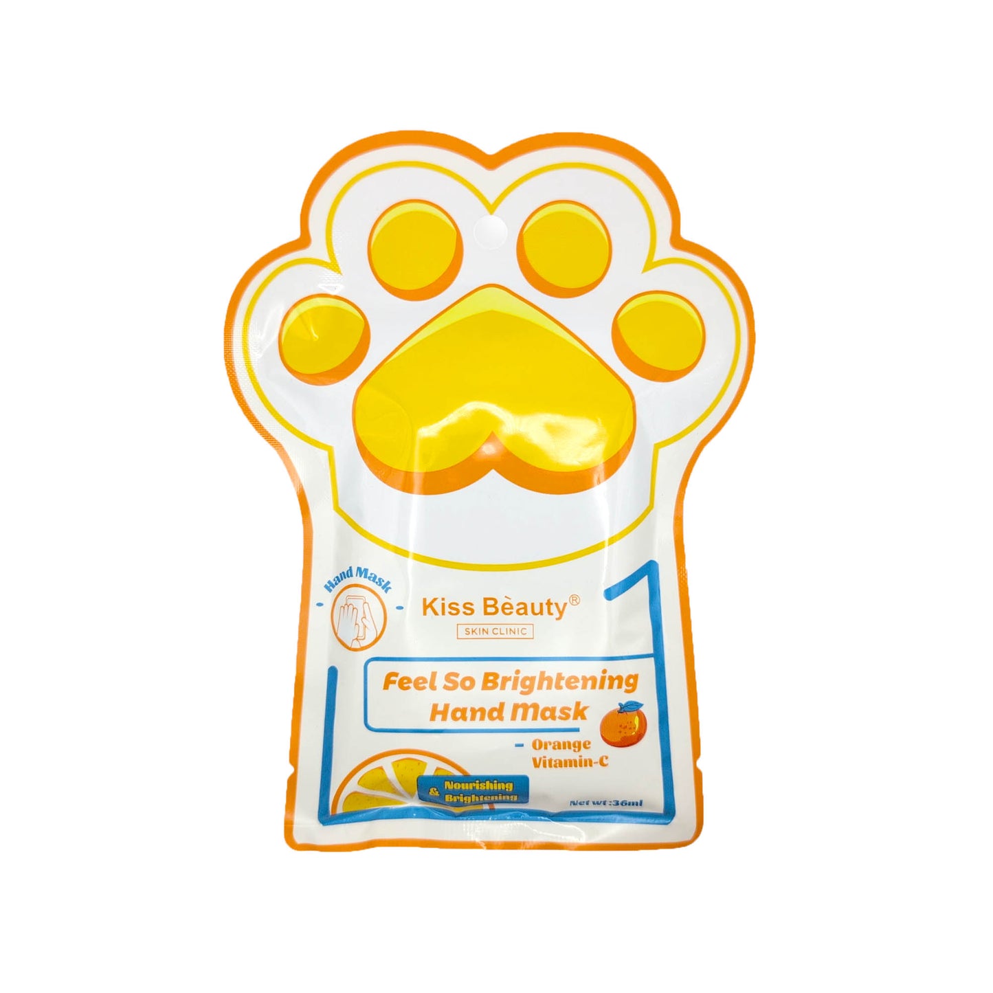 Mascarilla para Manos Naranja y Vitamina C