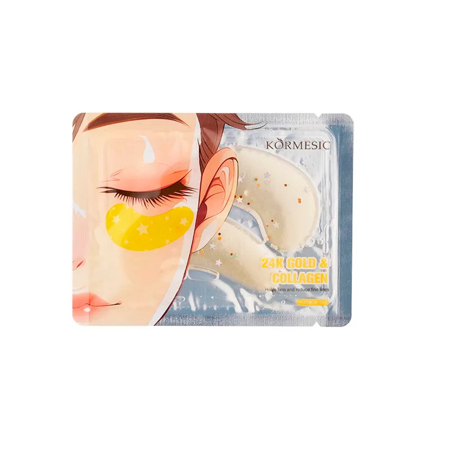 Parches de Hidrogel Contorno de ojos Amarilla