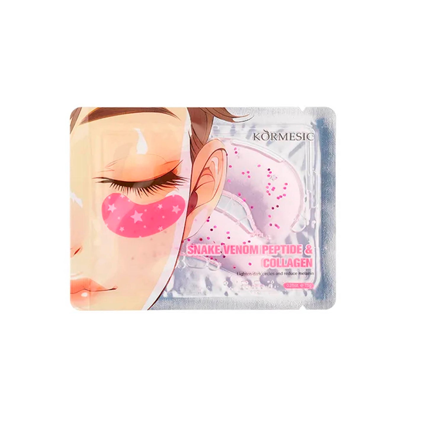 Parches de Hidrogel Contorno de ojos Rosa