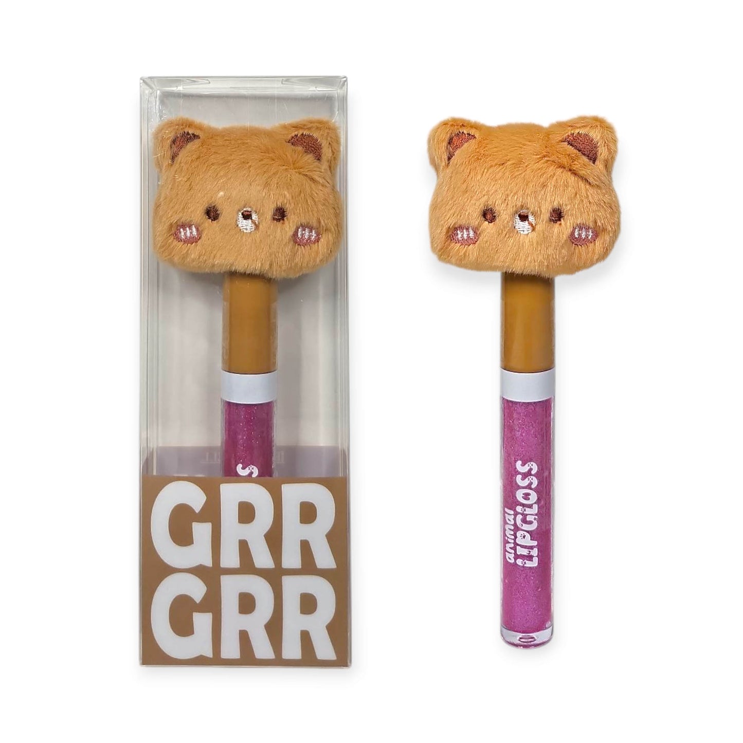Brillo de Labios iridiscente Animal – Osito