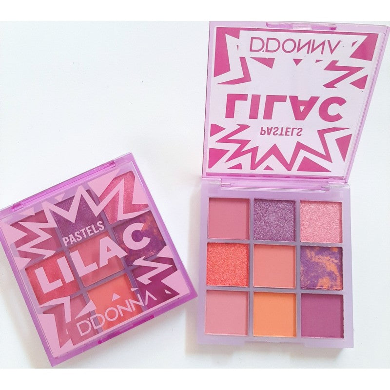 PALETA DE SOMBRAS COLORES PASTEL - D'DONNA