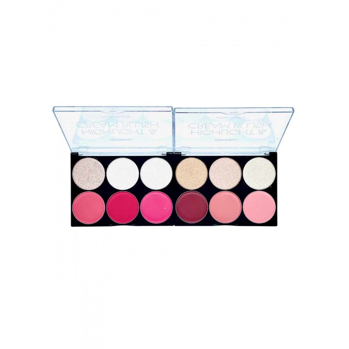 Paleta Highligth & Cream Blush - D'DONNA
