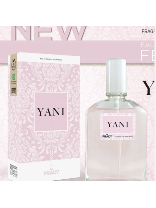 PERFUME YANI 90ml- PRADY (INSPIRACIÓN YARA ROSA)