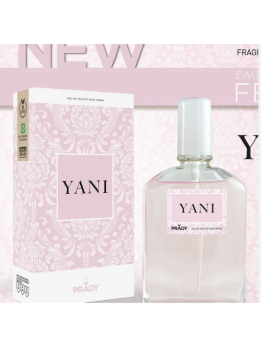 PERFUME YANI 90ml- PRADY (INSPIRACIÓN YARA ROSA)