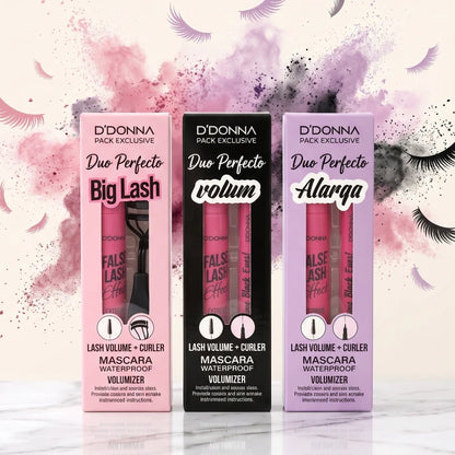 Set “All Eyes On Me!!” — Máscara de pestañas + Delineador de ojos resistente al agua 👁️💖-DDONNA
