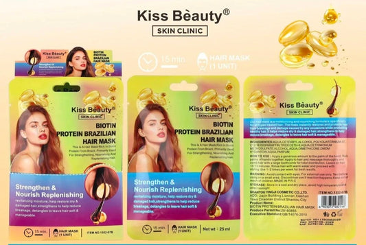 MASCARILLA CAPILAR CON BIOTINA Y PROTEINA