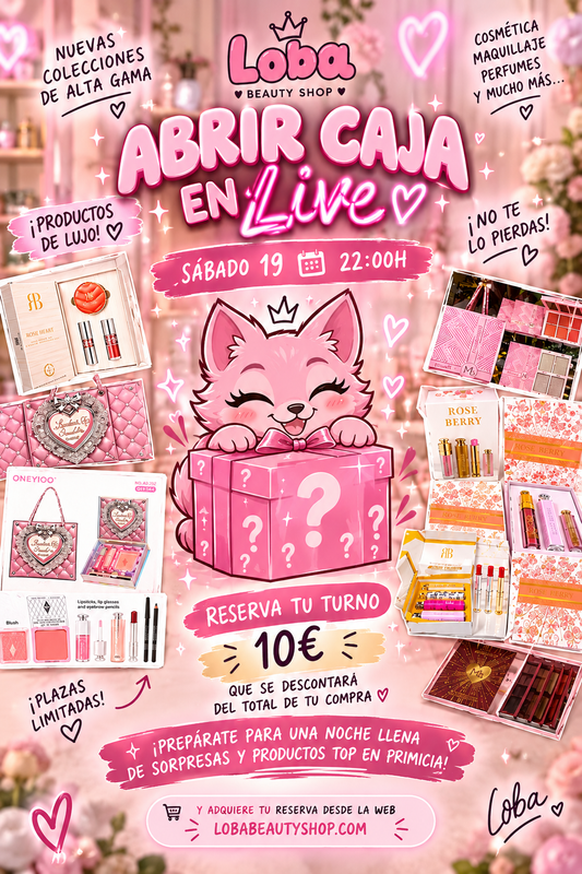 ✨ ¡RESERVA TU TURNO PARA NUESTRO LIVE! 🐺💗