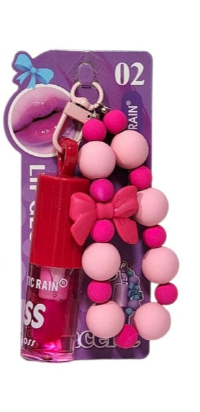 Brillo de Labios con pulsera