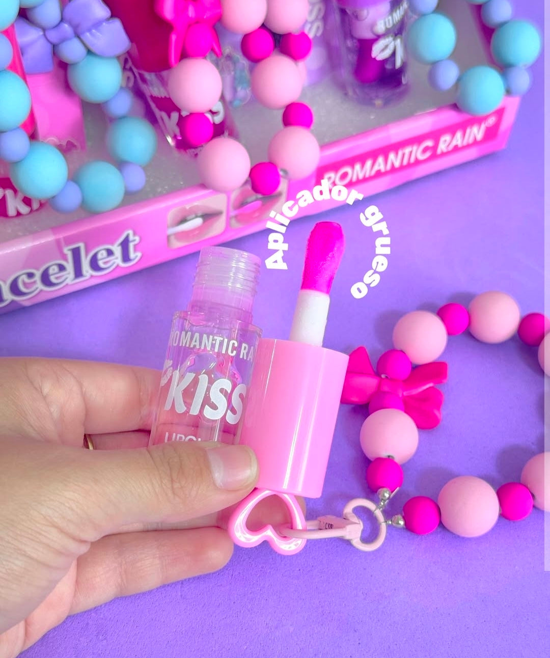 Brillo de Labios con pulsera