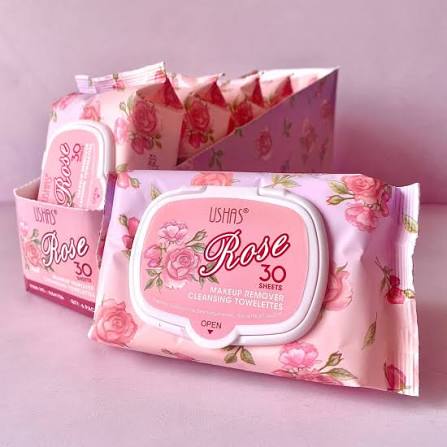 Toallitas Desmaquillantes ROSA 🌹 - USHAS
