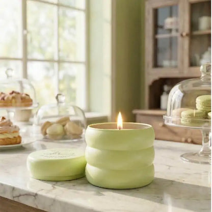 Vela Aromática Pâtisserie Pistachio Macaron 🧆- TFC
