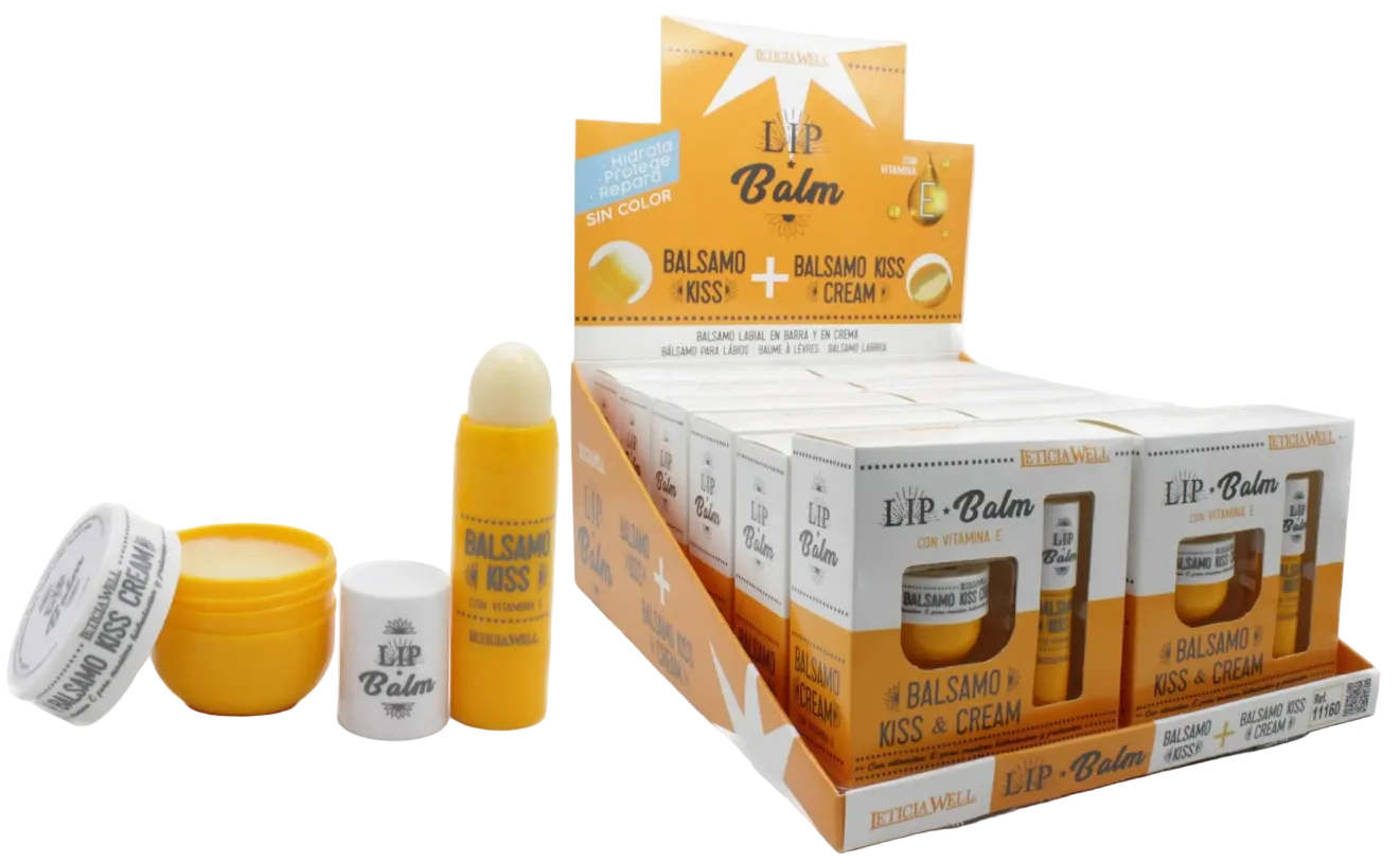 Pack Balsamo labial en crema y en barra insp. Sol Janeiro '62