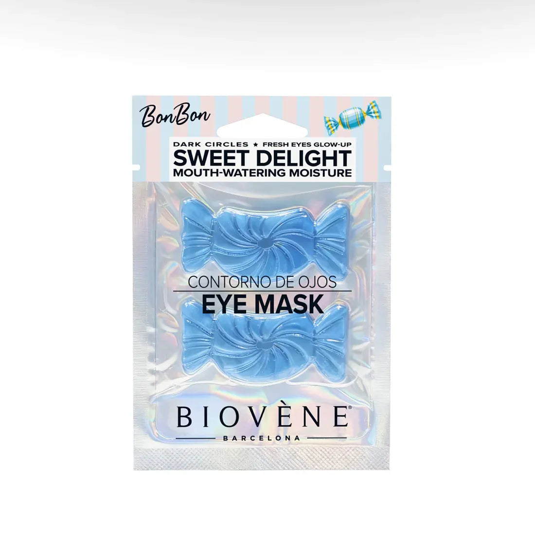 Parches hidrogel Hidratación irresistible! Mascarilla para ojos que combate las ojeras y la hinchazón del contorno de ojos.