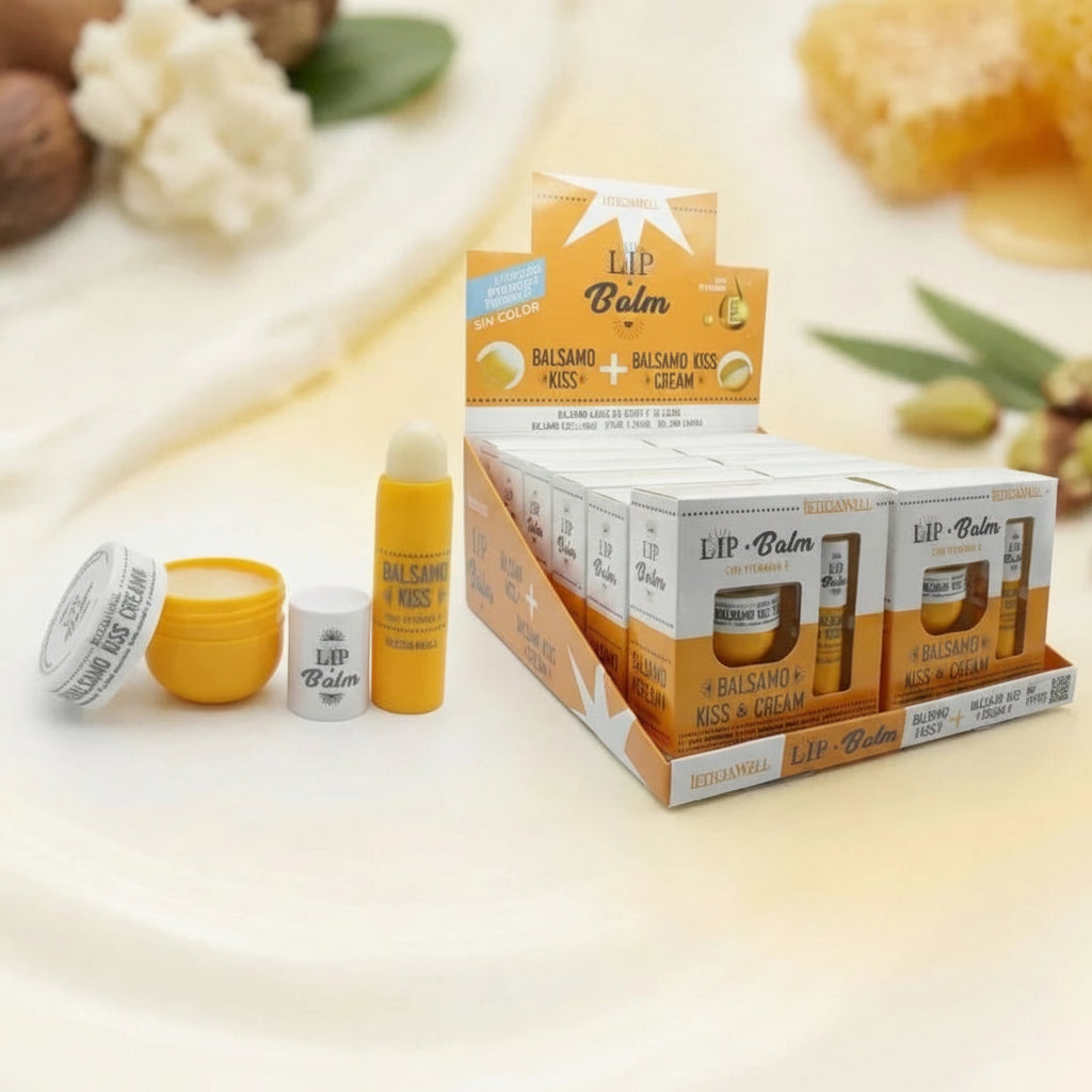 Pack Balsamo labial en crema y en barra insp. Sol Janeiro '62