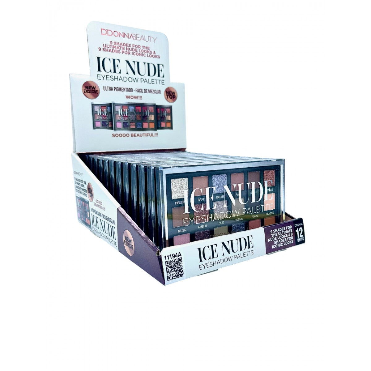Paleta de Sombras ICE NUDE – DDONNA