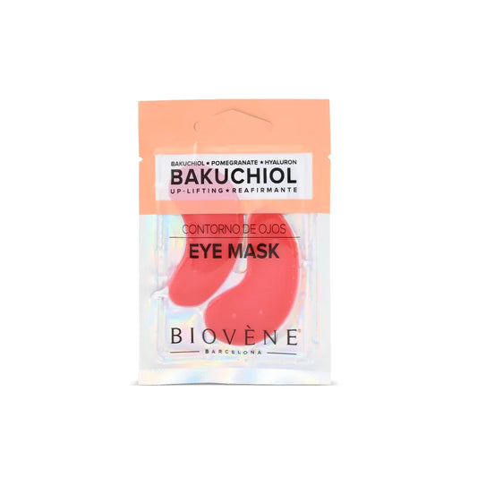 Parches hidrogel Mascarilla contorno de ojos reafirmante BAKUCHIOL con granada y ácido hialurónico