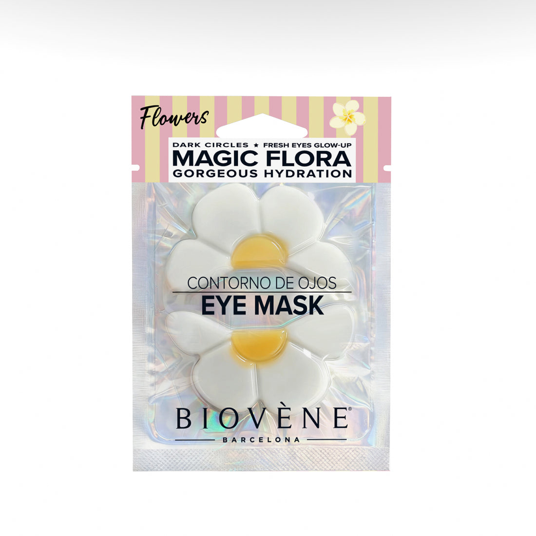 Parches hidrogel MAGIC FLORA ¡Hidrata intensamente! Mascarilla de almohadillas para ojos para ojeras y bolsas en el contorno de ojos.