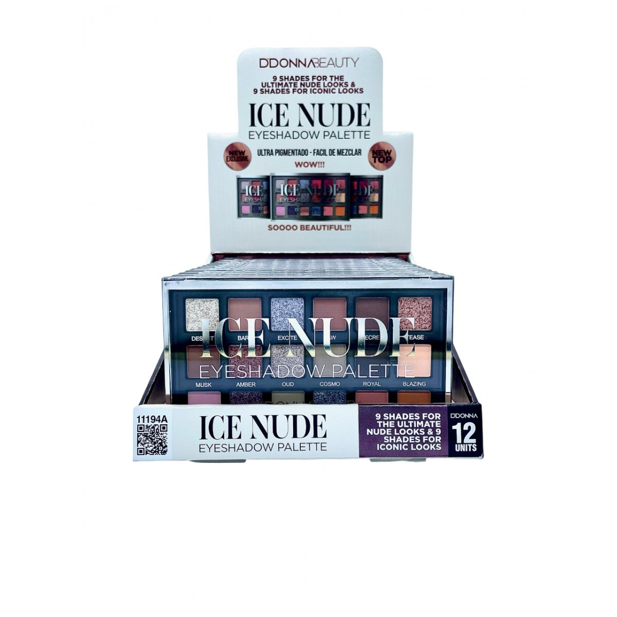 Paleta de Sombras ICE NUDE – DDONNA