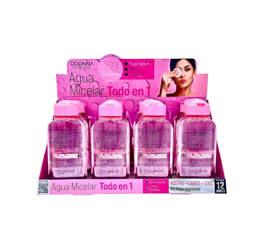 Desmaquillante Agua Micelar Todo en Uno - D'Donna