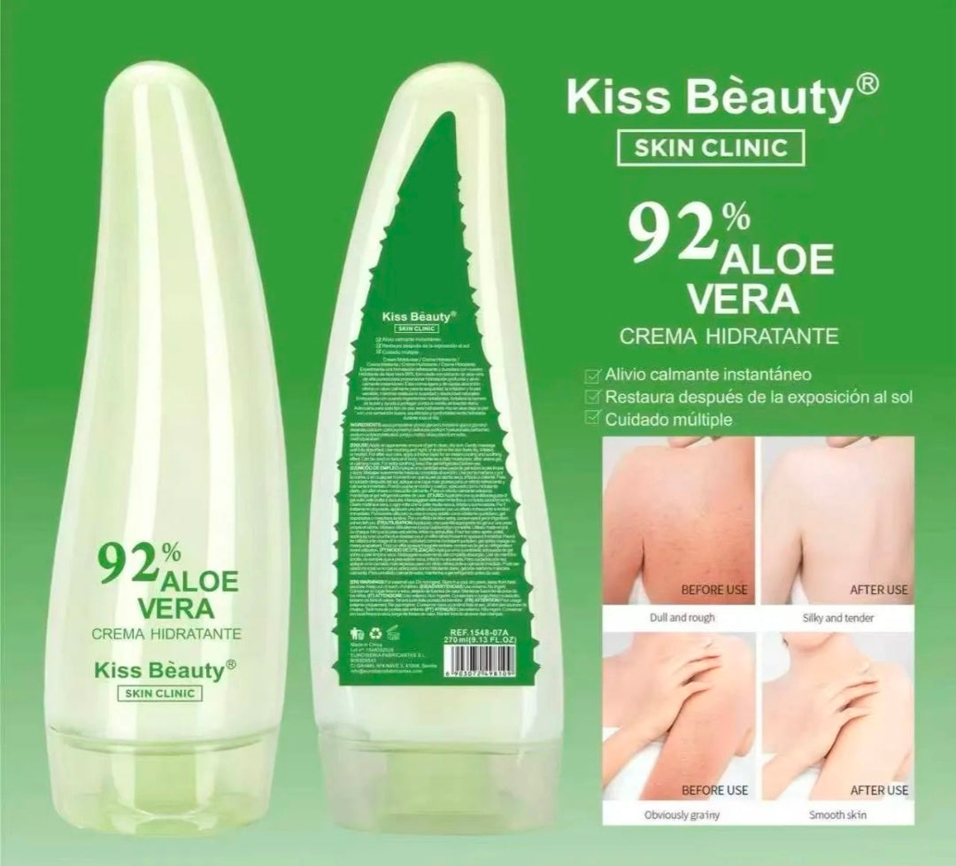 Crema Hidratante 92% ALOE VERA