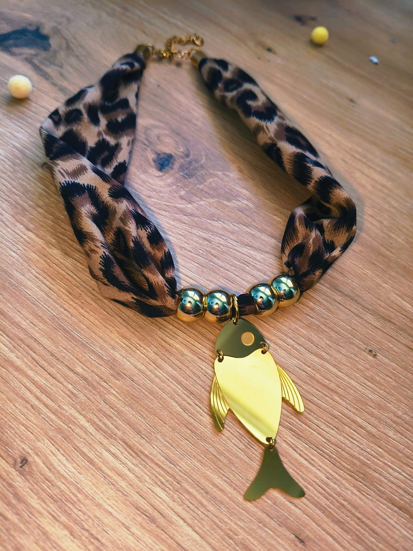 Collar Lazo Leopardo