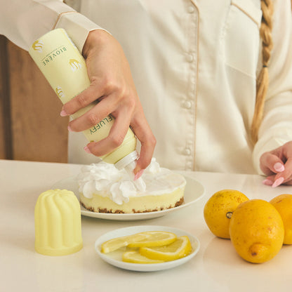 ESPUMA DE DUCHA BATIDA con merengue de limón y textura esponjosa.🍋
