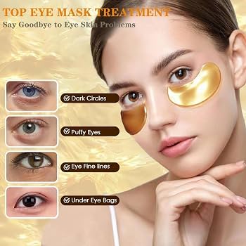Parches Gel Para Ojos Yara Tous Oro, 60 Uds