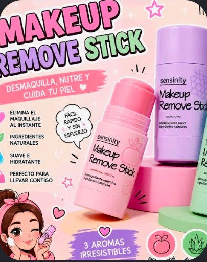 Desmaquillante en Barra Sensity - Makeup Remove Sitck (3 Aromas)