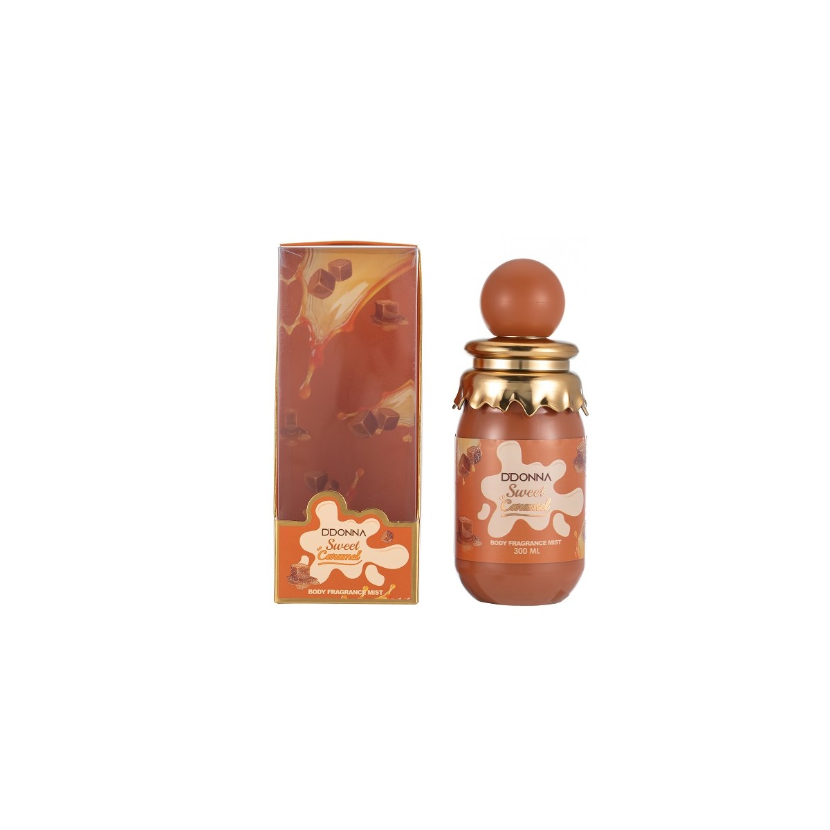 Bruma cuerpo y pelo Sweet Caramel 300ml.