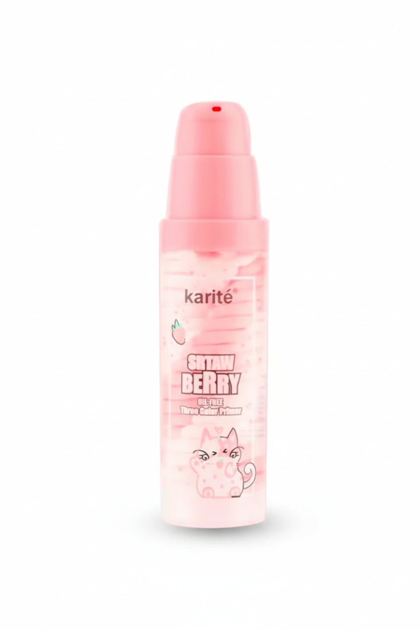 Prebase de Maquillaje Fresa Tricolor PRIMER 40ML. KARITE