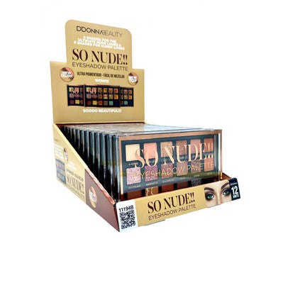 Paleta de Sombras SO NUDE – DDONNA