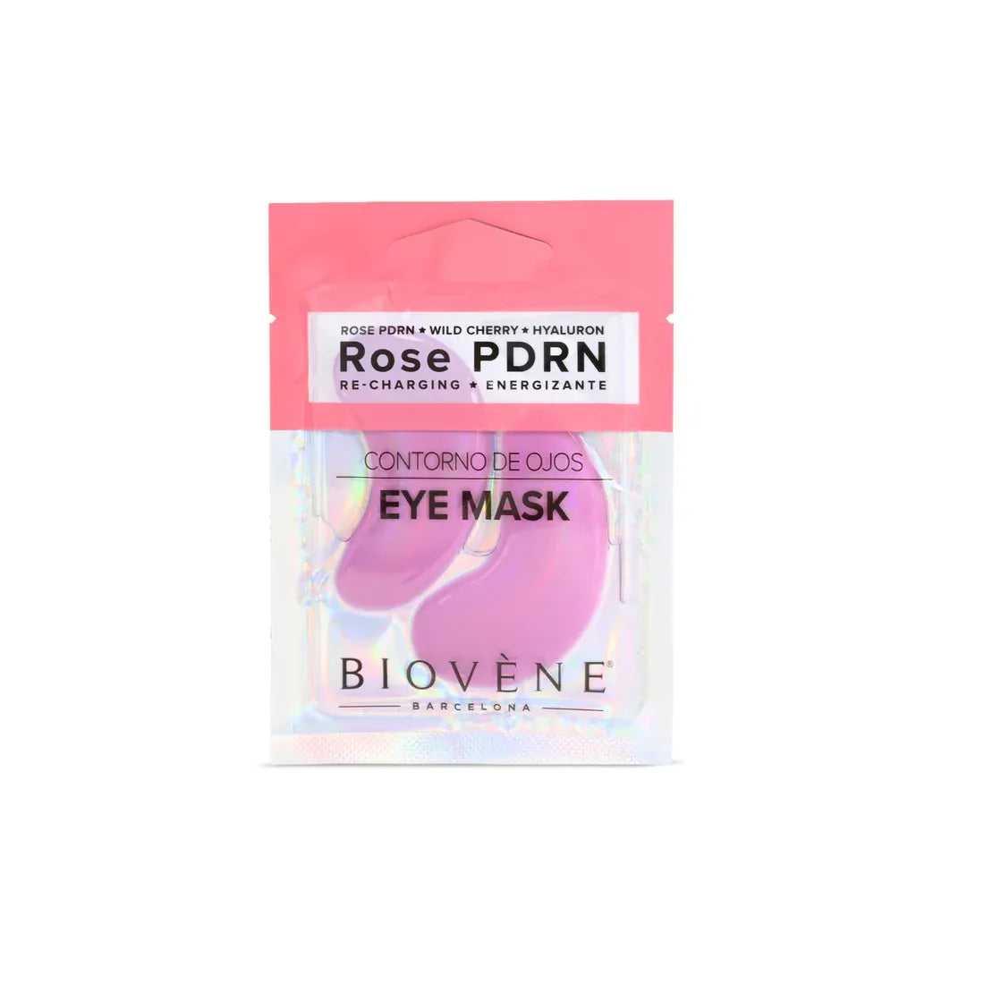 Parches hidrogel Mascarilla contorno ojos revitalizante PDRN con cereza silvestre y ácido hialurónico