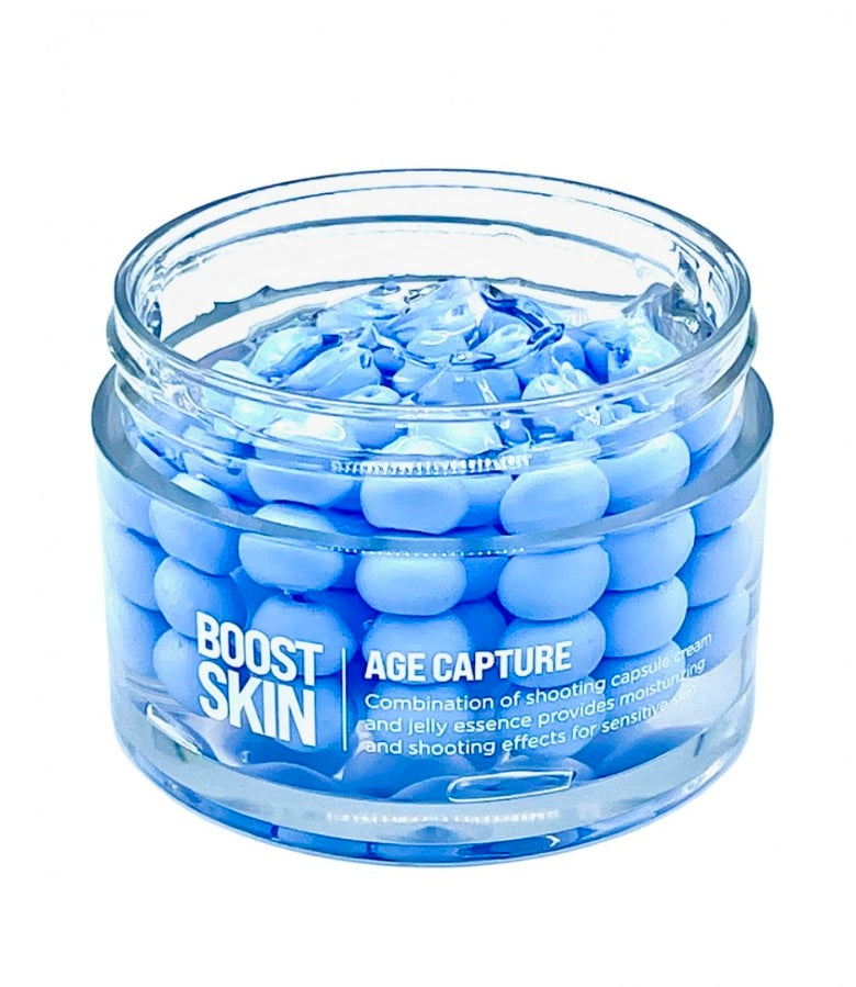 Crema Facial Cápsulas Ácido Hialurónico, Jojoba y péptidos azules - Fórmula Coreana Hidratante- D'Donna