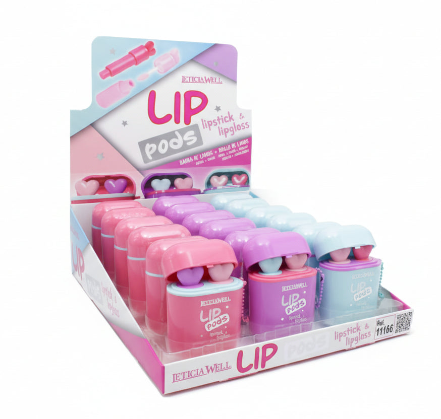 Lip Pods Brillo + Bálsamo de Labios – Leticia Well