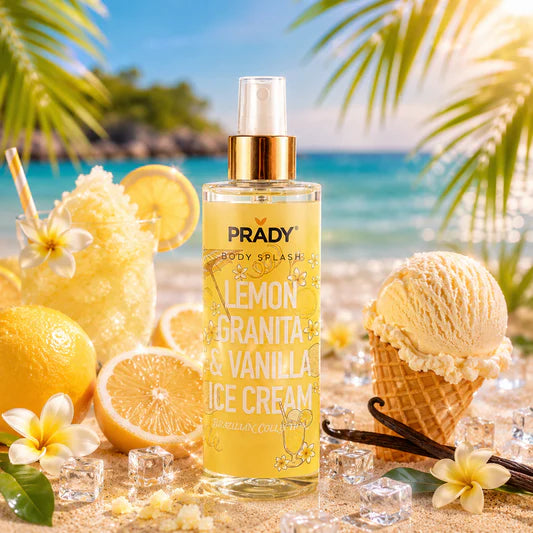Bruma Lemon Granita & Vanilla Ice Cream - Brazilian Collection Body Splash- Prady