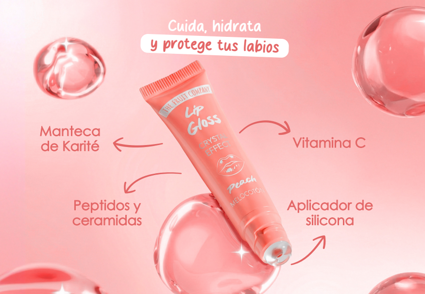 Lip Gloss Crystal Effect – The Fruit Company