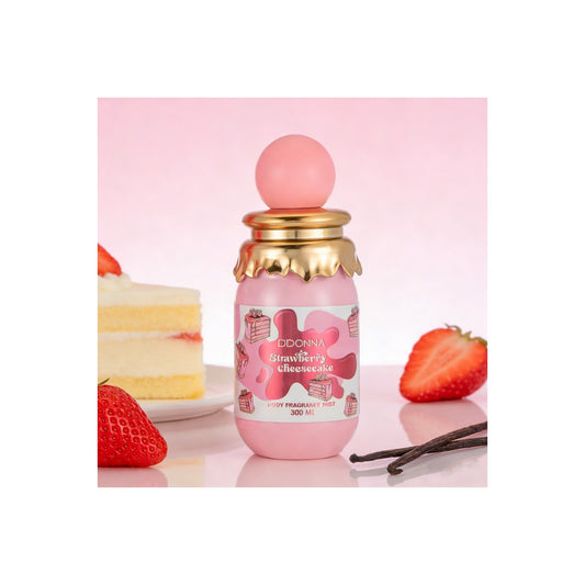 Bruma cuerpo y pelo Strawberry Cheesecake 300ml.