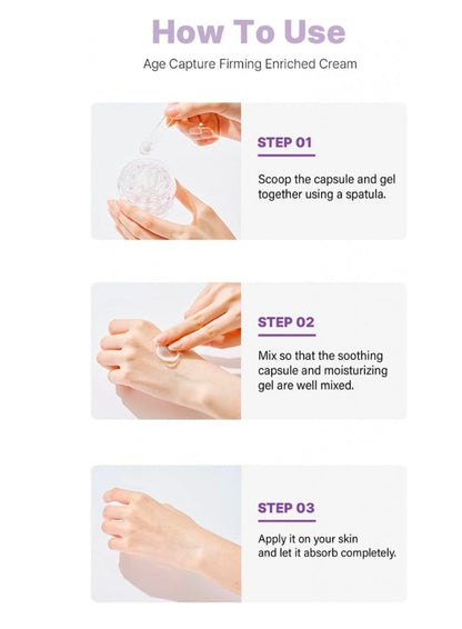 Crema Facial Cápsulas Colágeno y péptidos blancos - Fórmula Coreana Reestructurante- D'Donna