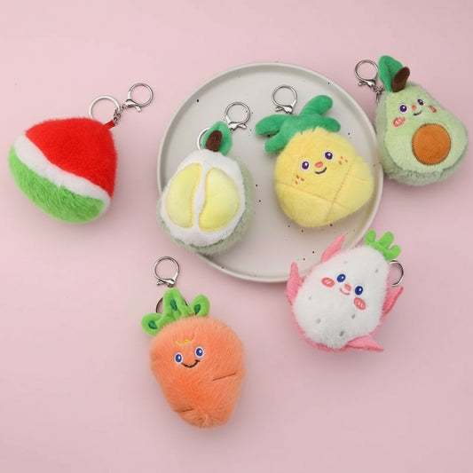 Llavero Peluche Frutas