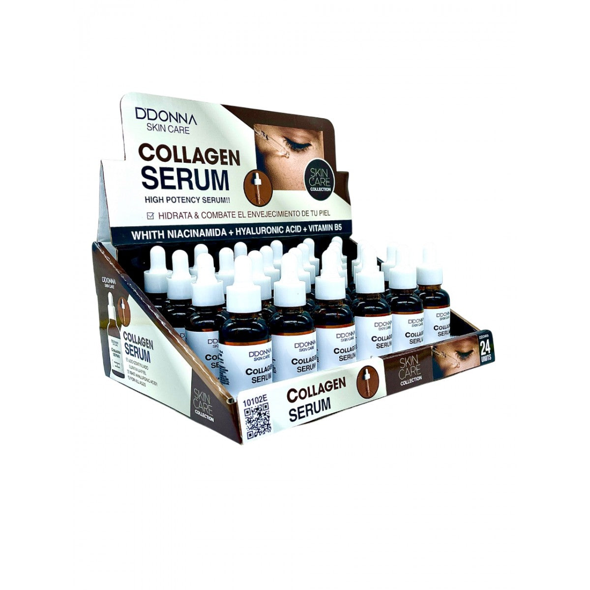 SERUM RELLENADOR COLAGENO + NIACINAMIDA + ACIDO HIALURONICO + VITAMIN B5