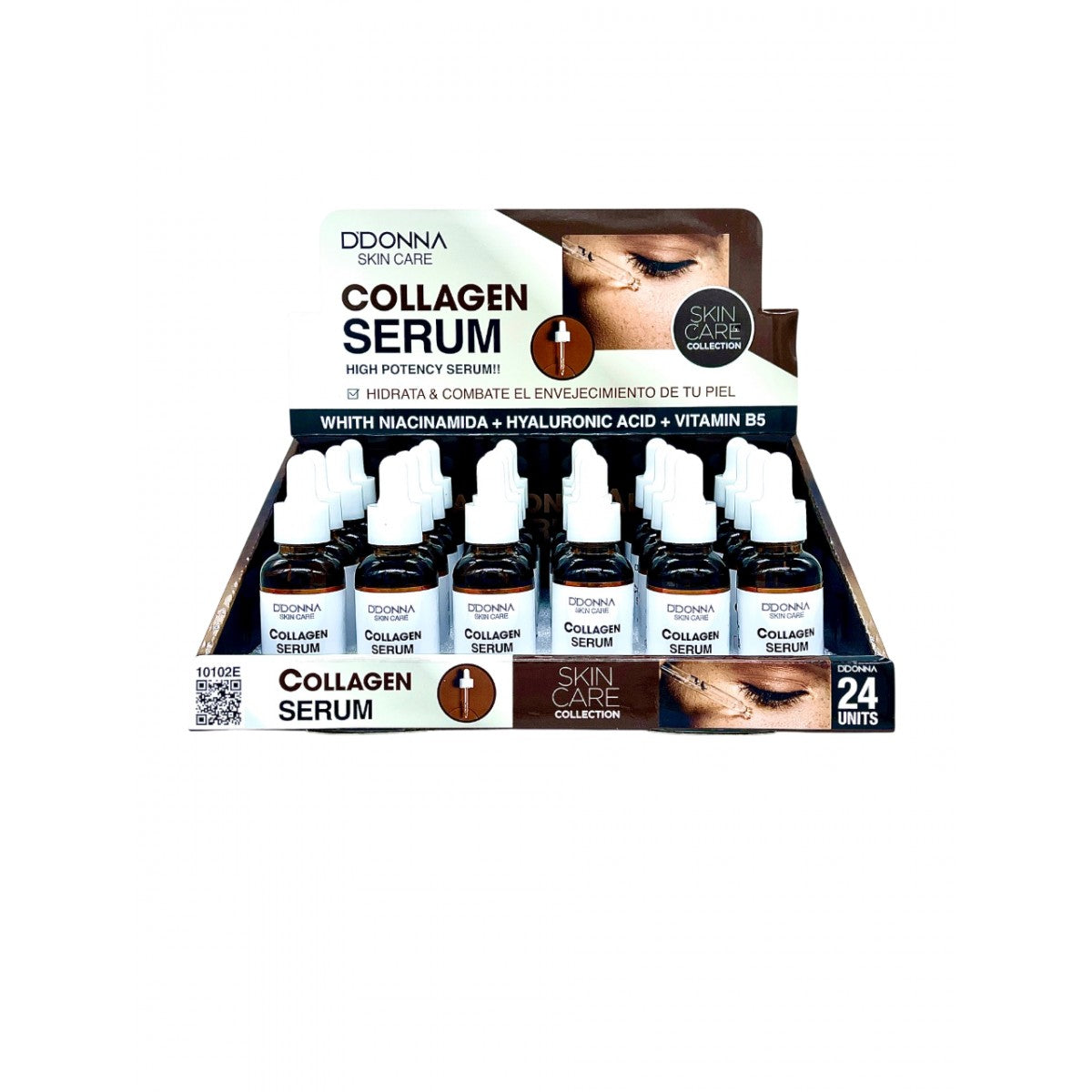 SERUM RELLENADOR COLAGENO + NIACINAMIDA + ACIDO HIALURONICO + VITAMIN B5